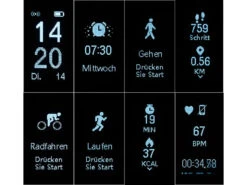 PEARL Fitness-Pulsuhr:Fitness-Armband, GPS-Streckenverlauf, Puls, IP67 (Versandrückläufer) 20 PEARL Fitness-Pulsuhr:Fitness-Armband, GPS-Streckenverlauf, Puls, IP67 (Versandrückläufer) -Newgen medicals Shop nx4395 26