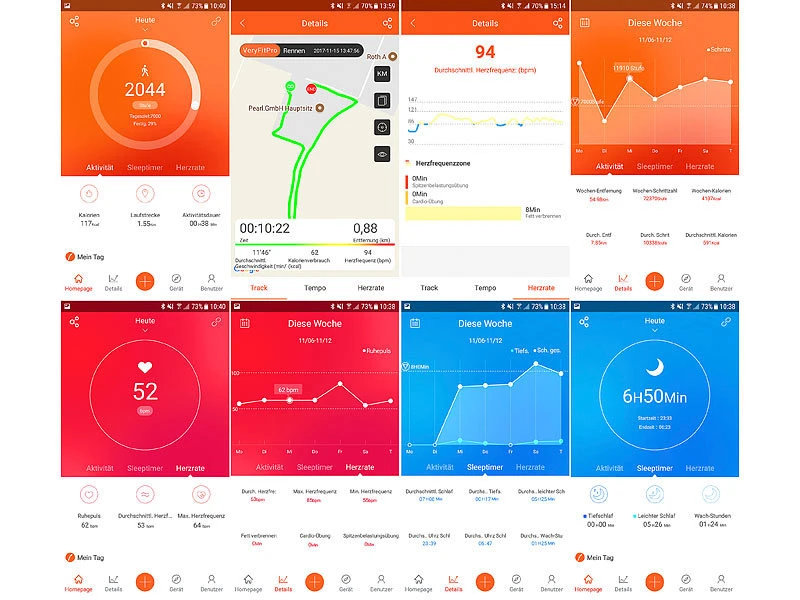 Newgen Medicals Smartuhren:Fitness-Armband Mit Glas-Touchscreen-Display, SpO2-Anzeige, App, IP68 4 Newgen Medicals Smartuhren:Fitness-Armband Mit Glas-Touchscreen-Display, SpO2-Anzeige, App, IP68 – Bild 4