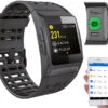 Newgen Medicals Smartwatch GPS Puls:GPS-Sportuhr, Bluetooth, Fitness, Puls, Nachrichten, Farbdisplay, IP68