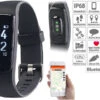 Newgen Medicals Smartwatch GPS:GPS-Fitness-Armband Mit XL-Touch-Display, 14 Sportarten, IP68