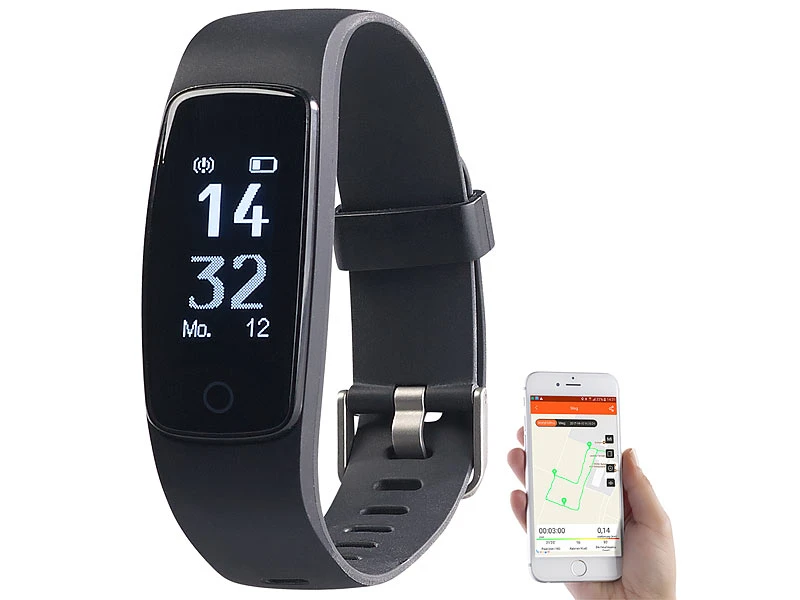 Newgen Medicals Smartwatch GPS:GPS-Fitness-Armband Mit XL-Touch-Display, 14 Sportarten, IP68 3 Newgen Medicals Smartwatch GPS:GPS-Fitness-Armband Mit XL-Touch-Display, 14 Sportarten, IP68 – Bild 3