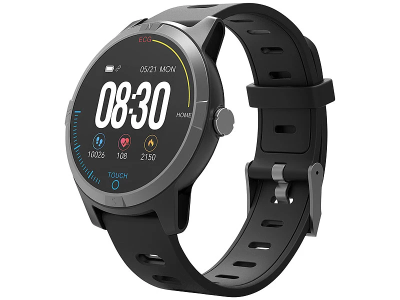 Newgen Medicals Smartwatch EKG:Fitness-Uhr Mit Bluetooth, Herzfrequenz- Und EKG-Anzeige, App, IP67 10 Newgen Medicals Smartwatch EKG:Fitness-Uhr Mit Bluetooth, Herzfrequenz- Und EKG-Anzeige, App, IP67 – Bild 10