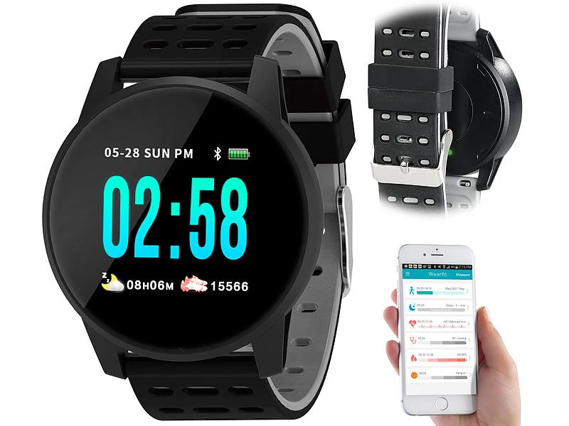 Newgen Medicals Fitness-Uhr Mit Herzfrequenz- Versandrückläufer 9 Newgen Medicals Fitness-Uhr Mit Herzfrequenz- Versandrückläufer – Bild 9