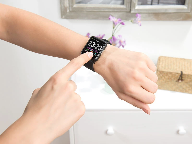 Newgen Medicals Gesundheitsuhr Mit EKG:Fitness-Uhr Mit EKG- & Blutdruckanzeige, Versandrückläufer 14 Newgen Medicals Gesundheitsuhr Mit EKG:Fitness-Uhr Mit EKG- & Blutdruckanzeige, Versandrückläufer – Bild 14