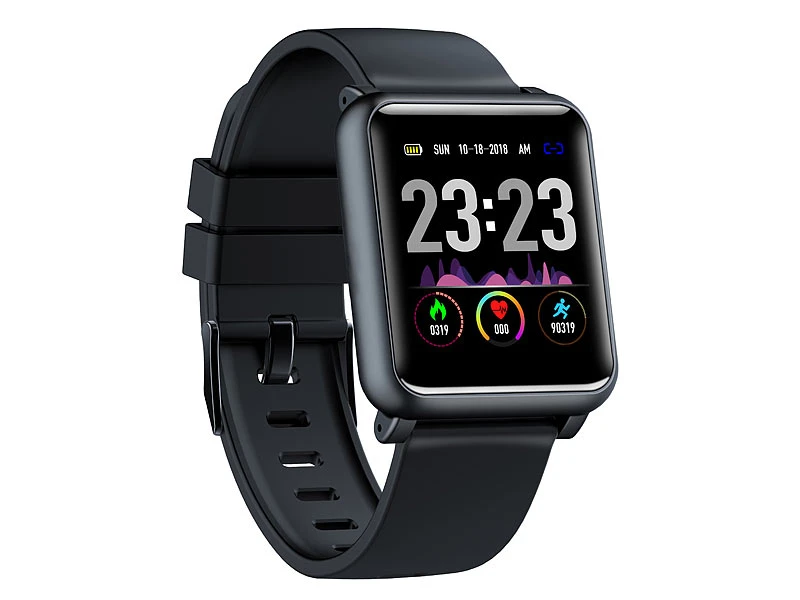 Newgen Medicals Fitness Armbanduhr:Fitness-Uhr Mit EKG- & Blutdruckanzeige, Bluetooth, Touchdisplay, IP68 8 Newgen Medicals Fitness Armbanduhr:Fitness-Uhr Mit EKG- & Blutdruckanzeige, Bluetooth, Touchdisplay, IP68 – Bild 8