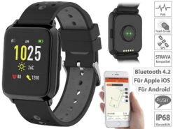 Newgen Medicals GPS Smartwatch:GPS-Sportuhr, Always-On-Display, Bluetooth, App,Versandrückläufer 22 Newgen Medicals GPS Smartwatch:GPS-Sportuhr, Always-On-Display, Bluetooth, App,Versandrückläufer -Newgen medicals Shop nx4622 19