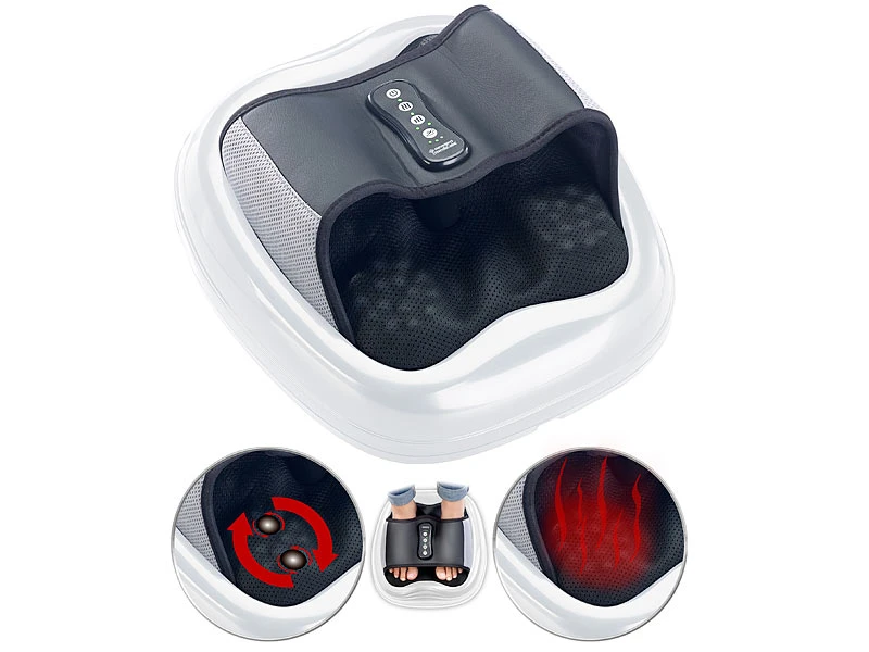 Newgen Medicals Fussmassage:Shiatsu-Fußmassagegerät, Wärme- & Akupunkturfunktion, 3D-Luftmassage 1 Newgen Medicals Fussmassage:Shiatsu-Fußmassagegerät, Wärme- & Akupunkturfunktion, 3D-Luftmassage