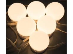 Sichler Beauty Spiegellicht:USB-Spiegelleuchte Im Hollywood-Stil, Mit CCT-LEDs, 10 Watt, Dimmbar 31 Sichler Beauty Spiegellicht:USB-Spiegelleuchte Im Hollywood-Stil, Mit CCT-LEDs, 10 Watt, Dimmbar -Newgen medicals Shop nx4891 10