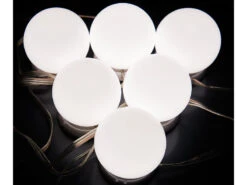 Sichler Beauty Spiegellicht:USB-Spiegelleuchte Im Hollywood-Stil, Mit CCT-LEDs, 10 Watt, Dimmbar 30 Sichler Beauty Spiegellicht:USB-Spiegelleuchte Im Hollywood-Stil, Mit CCT-LEDs, 10 Watt, Dimmbar -Newgen medicals Shop nx4891 9