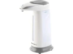 PEARL Seifenspender Elektrisch:4er-Set Automatische Seifenspender Mit Bewegungssensor, Grau -Newgen medicals Shop nx5126 0 1