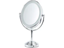 Sichler Beauty Schmink-Spiegel:XL-LED-Kosmetikspiegel, Akku, Bluetooth-Lautsprecher, 1x / 5x Vergröß. 7 Sichler Beauty Schmink-Spiegel:XL-LED-Kosmetikspiegel, Akku, Bluetooth-Lautsprecher, 1x / 5x Vergröß. -Newgen medicals Shop nx5742 0