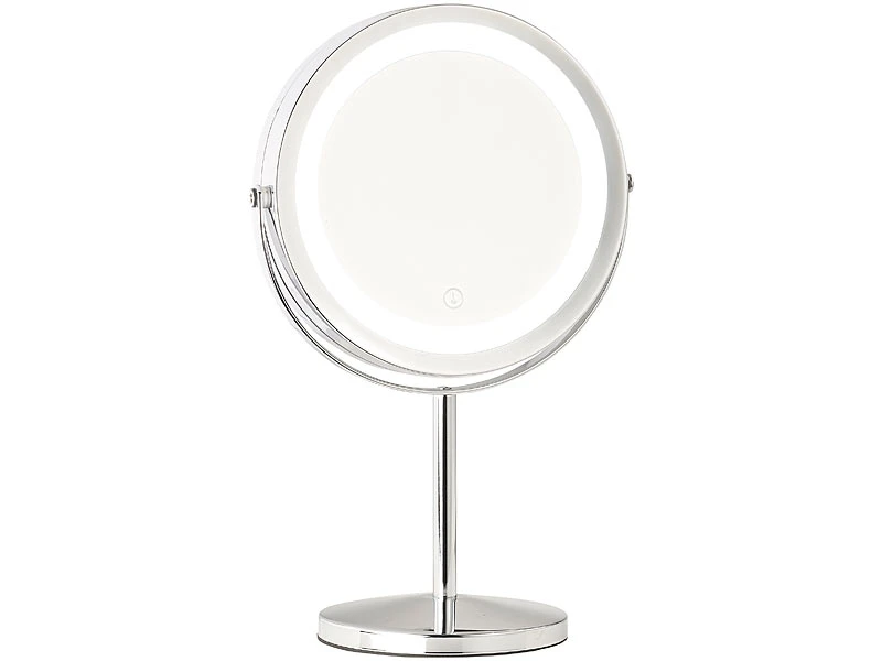 Sichler Beauty Vergrößerungsspiegel:LED-Kosmetikspiegel, 2 Spiegelflächen, Akku, 3x / 7x Vergrößerung 1 Sichler Beauty Vergrößerungsspiegel:LED-Kosmetikspiegel, 2 Spiegelflächen, Akku, 3x / 7x Vergrößerung