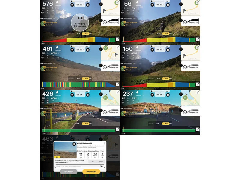 Newgen Medicals Heimtrainer:Profi-Laufband Mit App & Bluetooth, Pulsmesser, 12 Programme, 1.100 W 4 Newgen Medicals Heimtrainer:Profi-Laufband Mit App & Bluetooth, Pulsmesser, 12 Programme, 1.100 W – Bild 4