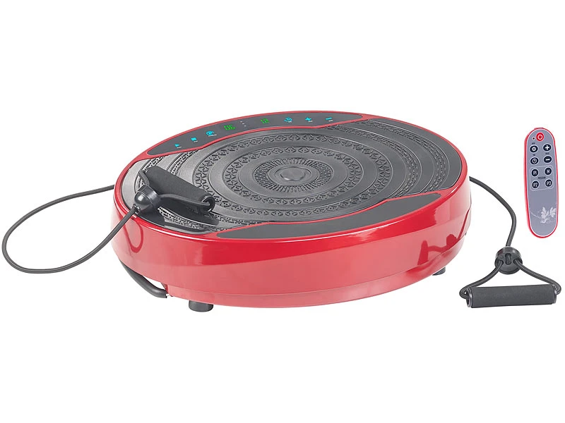 Newgen Medicals 3in1-Vibrationsplatte:Kompakte Vibrationsplatte, 300 W, 20 Frequenzen (Versandrückläufer) 3 Newgen Medicals 3in1-Vibrationsplatte:Kompakte Vibrationsplatte, 300 W, 20 Frequenzen (Versandrückläufer) – Bild 3