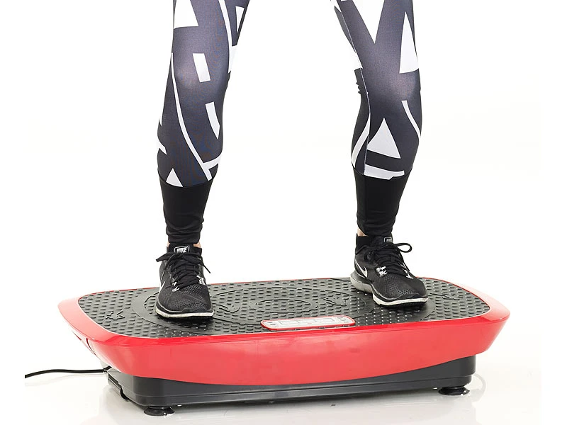 Newgen Medicals Vibrationsplatte Übungen:Breite 3D-Vibrationsplatte WBV-600.3D, 500 Watt, 20 Frequenzen & Timer 7 Newgen Medicals Vibrationsplatte Übungen:Breite 3D-Vibrationsplatte WBV-600.3D, 500 Watt, 20 Frequenzen & Timer – Bild 7