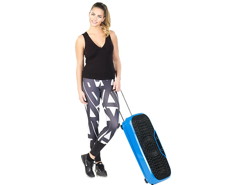 Newgen Medicals Vibrationstrainer:Breite Vibrationsplatte, 300 Watt, 20 Frequenzen, Fernbedienung, Timer 14 Newgen Medicals Vibrationstrainer:Breite Vibrationsplatte, 300 Watt, 20 Frequenzen, Fernbedienung, Timer – Bild 14