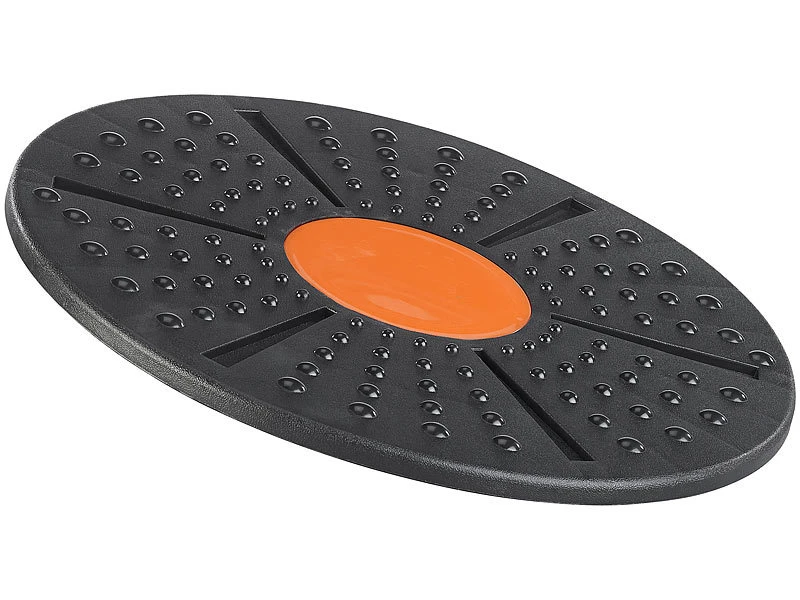 PEARL Sports Wackelbrett:Balance Board Für Gleichgewichts- Und Koordinations-Training, Ø 40 Cm 2 PEARL Sports Wackelbrett:Balance Board Für Gleichgewichts- Und Koordinations-Training, Ø 40 Cm – Bild 2