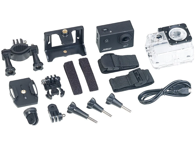 Speeron Action Cam Schnorcheln:Tauch-Video-Set Mit Tauchmaske Und 4K-Action-Cam, Größe L 20 Speeron Action Cam Schnorcheln:Tauch-Video-Set Mit Tauchmaske Und 4K-Action-Cam, Größe L – Bild 20