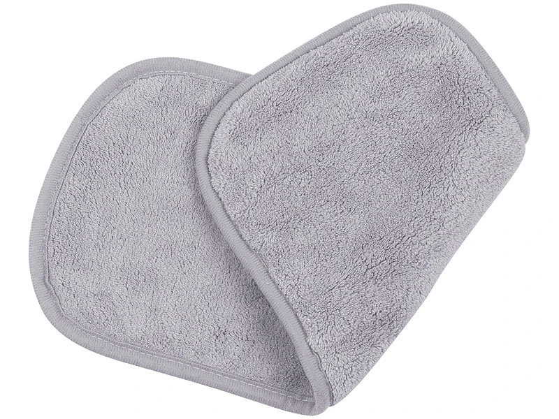 Sichler Beauty Mikrofaser Waschlappen:4er-Set 2in1-Mikrofaser-Kosmetiktücher Und Reinigungs-Handschuhe 7 Sichler Beauty Mikrofaser Waschlappen:4er-Set 2in1-Mikrofaser-Kosmetiktücher Und Reinigungs-Handschuhe – Bild 7