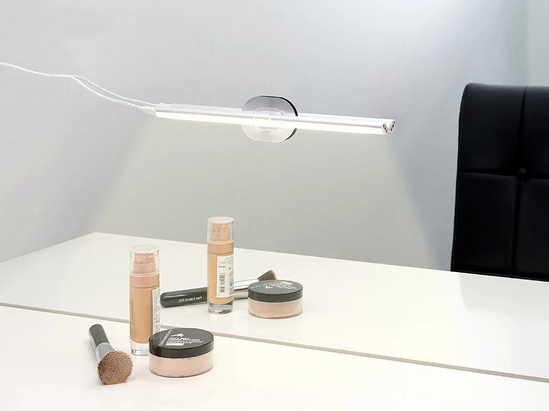 Sichler Beauty Schminkleuchte:LED-Kosmetik-Spiegelleuchte, Klebepad, Helligkeit & Lichtfarbe Wählbar 12 Sichler Beauty Schminkleuchte:LED-Kosmetik-Spiegelleuchte, Klebepad, Helligkeit & Lichtfarbe Wählbar – Bild 12