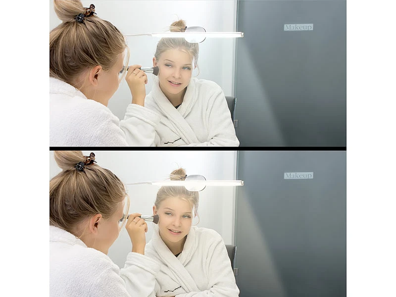 Sichler Beauty Schminkleuchte:LED-Kosmetik-Spiegelleuchte, Klebepad, Helligkeit & Lichtfarbe Wählbar 10 Sichler Beauty Schminkleuchte:LED-Kosmetik-Spiegelleuchte, Klebepad, Helligkeit & Lichtfarbe Wählbar – Bild 10