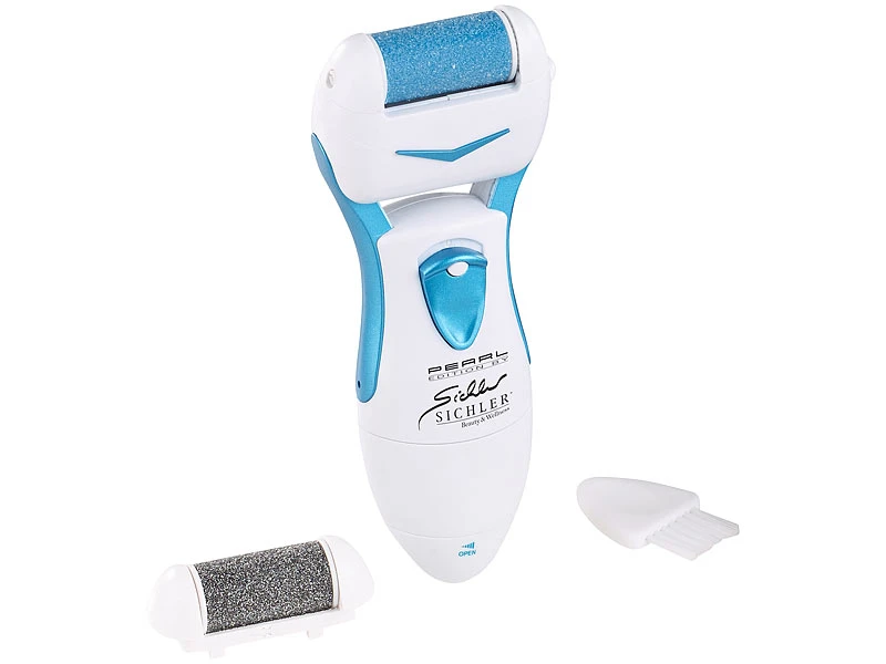 Sichler Beauty Hornhautraspler:Elektrischer Hornhaut-Entferner SB-30.bc Mit 2 Schleif-Köpfen 9 Sichler Beauty Hornhautraspler:Elektrischer Hornhaut-Entferner SB-30.bc Mit 2 Schleif-Köpfen – Bild 9