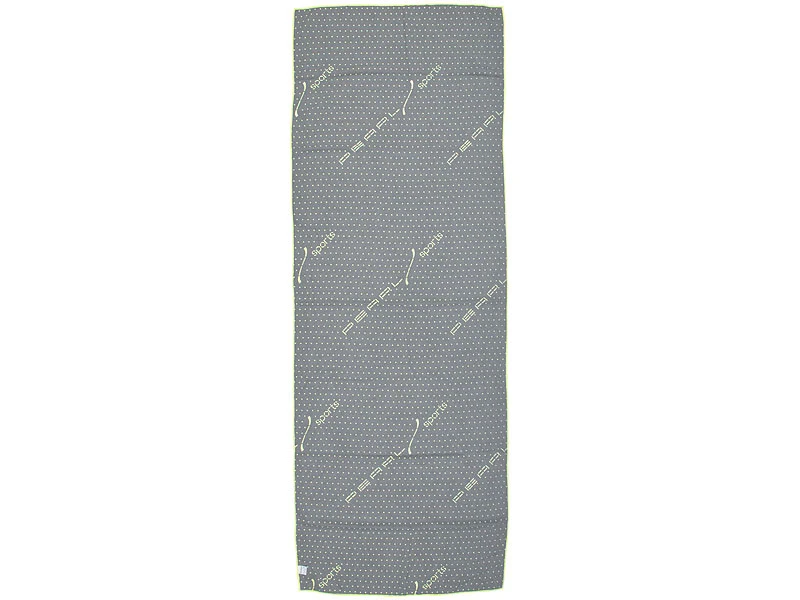 PEARL Sports Sporthandtuch Mit Noppen:2in1-Mikrofaser-Yoga-Handtuch & Auflage, Saugfähig, Rutschfest, Grau 6 PEARL Sports Sporthandtuch Mit Noppen:2in1-Mikrofaser-Yoga-Handtuch & Auflage, Saugfähig, Rutschfest, Grau – Bild 6