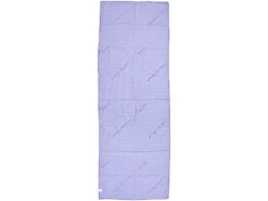 PEARL Sports Fitnessmatte:2in1-Mikrofaser-Yoga-Handtuch & Auflage, Saugfähig, Rutschfest, Lila -Newgen medicals Shop nx7559 4