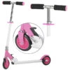 PEARL Kinderroller:Klappbarer City-Roller Für Kinder, Ultraleicht, Max. 50 Kg, Rosa