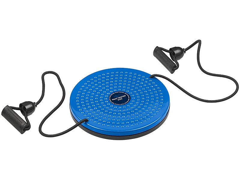 PEARL Sports Taillentwister:Fitness Twisting Disk Mit Expander Für Bauch, Taille & Arme, Ø 24,5 Cm 2 PEARL Sports Taillentwister:Fitness Twisting Disk Mit Expander Für Bauch, Taille & Arme, Ø 24,5 Cm – Bild 2