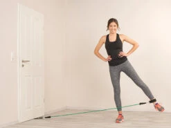 PEARL Sports Fitnessbänder:5er-Set Widerstandsbänder Mit Griffen, Fußschlaufen Und Türanker 21 PEARL Sports Fitnessbänder:5er-Set Widerstandsbänder Mit Griffen, Fußschlaufen Und Türanker -Newgen medicals Shop nx7665 10