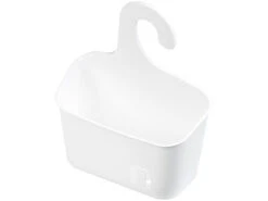 BadeStern Duschregal:Duschkorb Mit Aufhänge-Haken Und Ablaufgitter, Erweiterbar, Weiß -Newgen medicals Shop nx7876 2