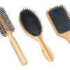 Sichler Beauty Bürste:3er-Set Haarbürsten Aus Bambusholz, Rund-, Paddel- Und Pflegebürste