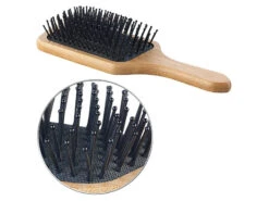 Sichler Beauty Bürste:3er-Set Haarbürsten Aus Bambusholz, Rund-, Paddel- Und Pflegebürste 14 Sichler Beauty Bürste:3er-Set Haarbürsten Aus Bambusholz, Rund-, Paddel- Und Pflegebürste -Newgen medicals Shop nx7884 16