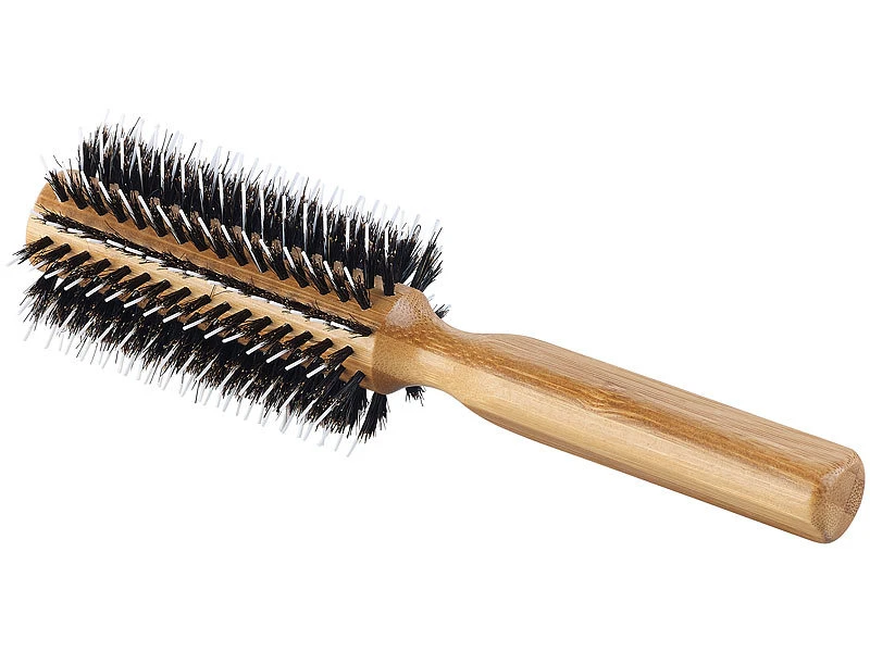 Sichler Beauty Bürste:3er-Set Haarbürsten Aus Bambusholz, Rund-, Paddel- Und Pflegebürste 11 Sichler Beauty Bürste:3er-Set Haarbürsten Aus Bambusholz, Rund-, Paddel- Und Pflegebürste – Bild 11