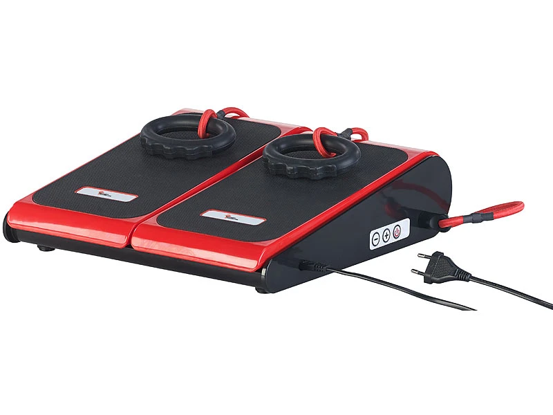 Newgen Medicals Vibrationsplatte:Vibrations-Fußplatte Mit 2 Expandern, Für Tätigkeiten Im Sitzen, 60 W 2 Newgen Medicals Vibrationsplatte:Vibrations-Fußplatte Mit 2 Expandern, Für Tätigkeiten Im Sitzen, 60 W – Bild 2