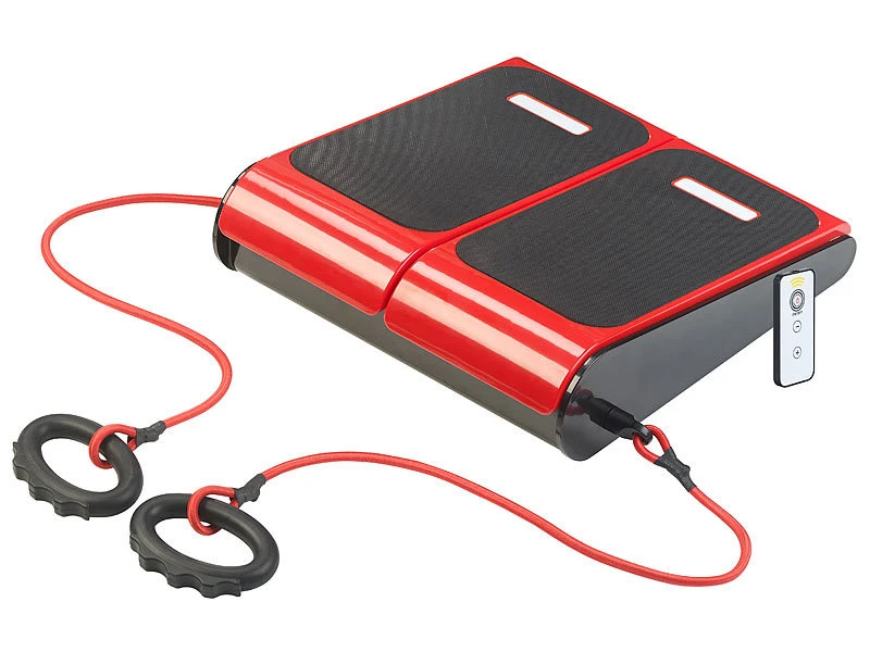 Newgen Medicals Vibrationsplatte:Vibrations-Fußplatte Mit 2 Expandern, Für Tätigkeiten Im Sitzen, 60 W 1 Newgen Medicals Vibrationsplatte:Vibrations-Fußplatte Mit 2 Expandern, Für Tätigkeiten Im Sitzen, 60 W