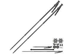 Speeron Nordic Walking Stöcke:Wander-, Trekking- & Walking-Stöcke, Anti-Shock, Höhenverstellbar