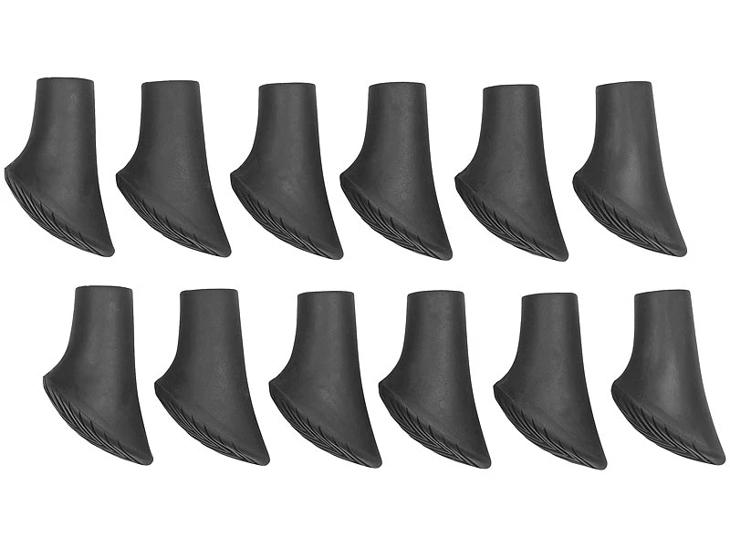 Speeron Gummipuffer:6 Paar Ersatz-Gummi-Puffer Für Wanderstöcke, Für Asphalt & Harte Böden 1 Speeron Gummipuffer:6 Paar Ersatz-Gummi-Puffer Für Wanderstöcke, Für Asphalt & Harte Böden