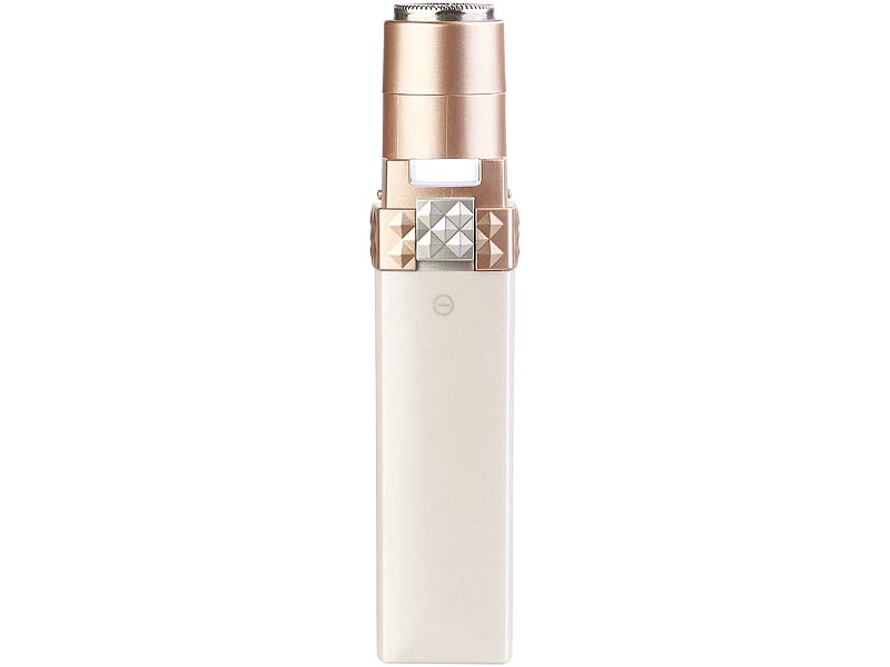 Sichler Beauty Gesichtshaarentferner:Elektrischer Mini-Damenrasierer Mit LED, In Lippenstift-Optik 8 Sichler Beauty Gesichtshaarentferner:Elektrischer Mini-Damenrasierer Mit LED, In Lippenstift-Optik – Bild 8