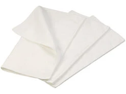 Sichler Beauty Handtuch:Mikrofaser-Kosmetiktücher Zur Gesichtspflege, 10 Stück, Weiß, 30x30cm