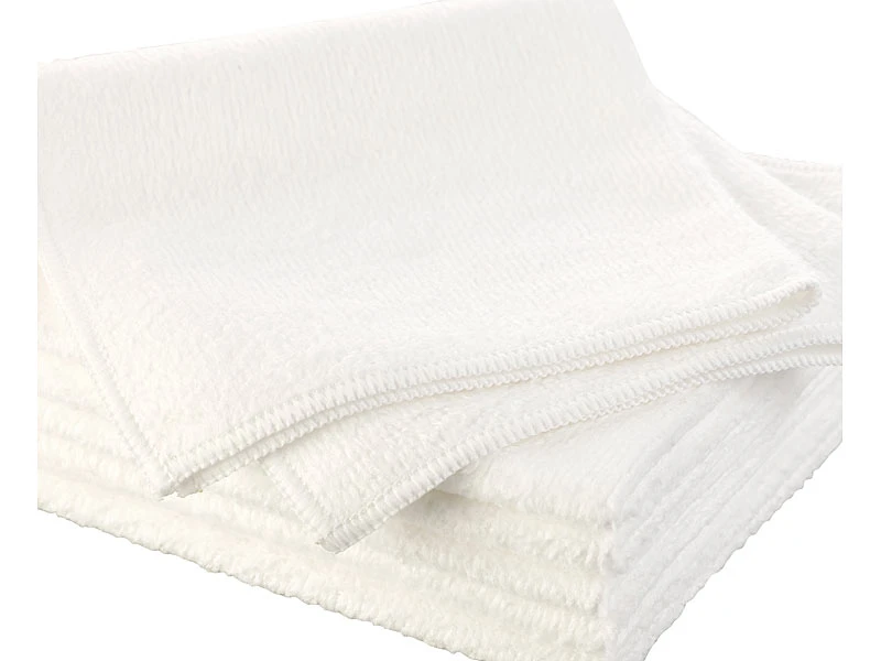 Sichler Beauty Mikrofaser Tücher:Mikrofaser-Kosmetiktücher Zur Gesichtspflege, 30 Stück, Weiß, 30x30 Cm 5 Sichler Beauty Mikrofaser Tücher:Mikrofaser-Kosmetiktücher Zur Gesichtspflege, 30 Stück, Weiß, 30x30 Cm – Bild 5