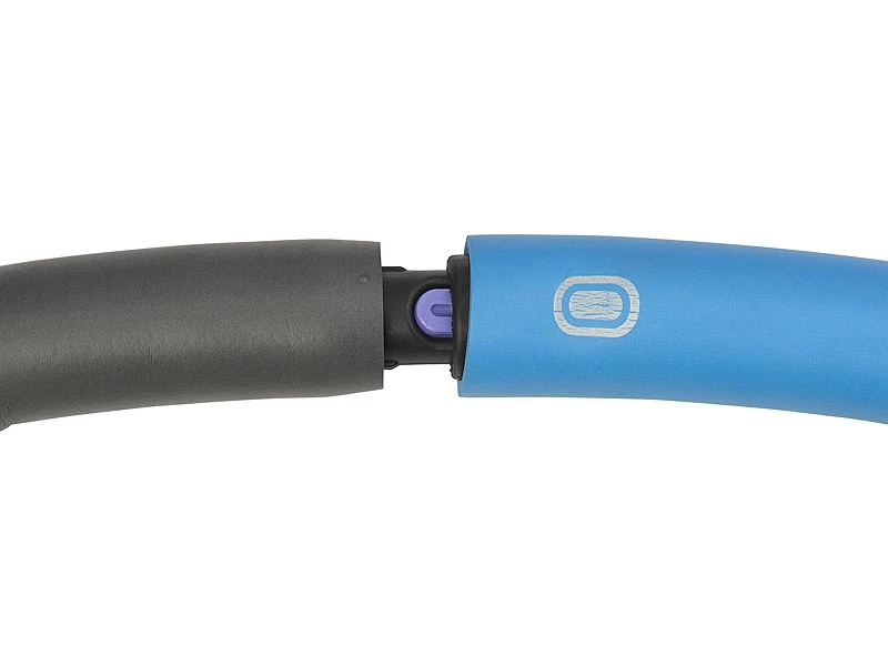 PEARL Sports Fitnessreifen:2er-Set Hula-Hoop-Reifen, Schaumstoff-Mantel, Massage-Noppen, 1,2 Kg 5 PEARL Sports Fitnessreifen:2er-Set Hula-Hoop-Reifen, Schaumstoff-Mantel, Massage-Noppen, 1,2 Kg – Bild 5