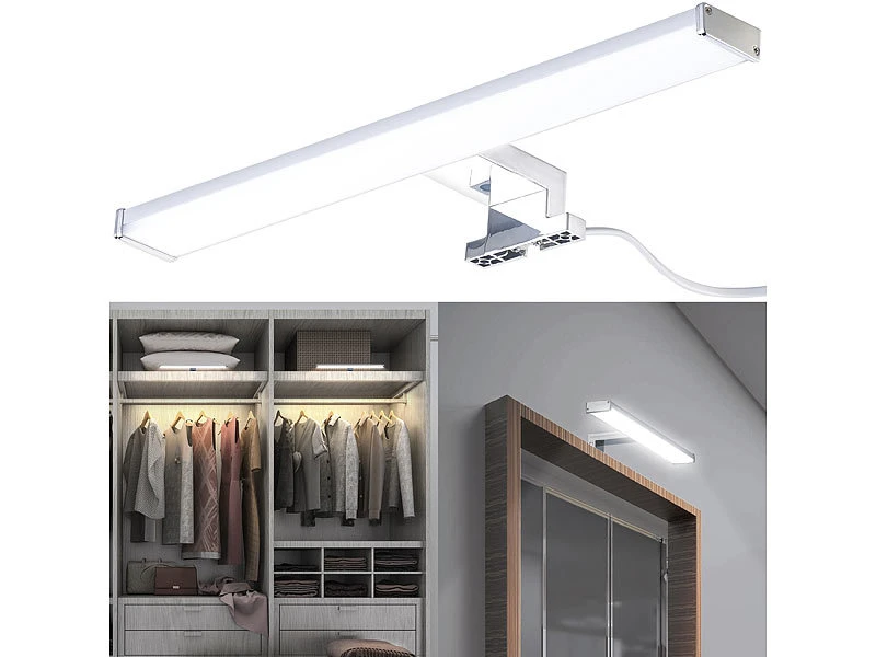 Sichler Beauty Spiegelschrankleuchte:LED-Spiegelleuchte Zur Schrankmontage, 640 Lumen, 4000 K, 8 Watt, IP44 1 Sichler Beauty Spiegelschrankleuchte:LED-Spiegelleuchte Zur Schrankmontage, 640 Lumen, 4000 K, 8 Watt, IP44