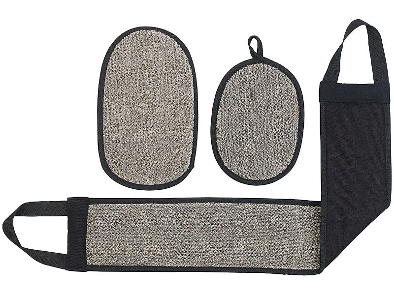 Sichler Beauty Pflegeset Damen:3-teiliges Badeset Für Reinigung, Massage & Peeling, Gesicht & Körper 1 Sichler Beauty Pflegeset Damen:3-teiliges Badeset Für Reinigung, Massage & Peeling, Gesicht & Körper