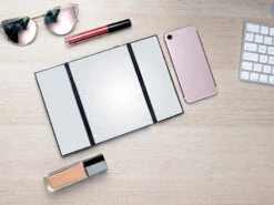 Sichler Beauty Kosmetikspiegel:Klappbarer Schminkspiegel Mit 8 LEDs Und Ständer, Batteriebetrieben 14 Sichler Beauty Kosmetikspiegel:Klappbarer Schminkspiegel Mit 8 LEDs Und Ständer, Batteriebetrieben -Newgen medicals Shop nx8364 19