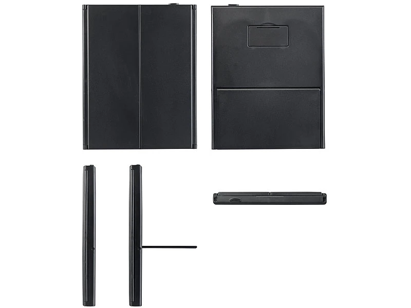 Sichler Beauty Kosmetikspiegel:Klappbarer Schminkspiegel Mit 8 LEDs Und Ständer, Batteriebetrieben 4 Sichler Beauty Kosmetikspiegel:Klappbarer Schminkspiegel Mit 8 LEDs Und Ständer, Batteriebetrieben – Bild 4