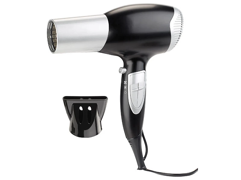 Sichler Beauty Heißluftfön Haare:Ionen-Haartrockner Mit 2 Gebläse- Und 3 Temperatur-Stufen, 2.000 Watt 2 Sichler Beauty Heißluftfön Haare:Ionen-Haartrockner Mit 2 Gebläse- Und 3 Temperatur-Stufen, 2.000 Watt – Bild 2