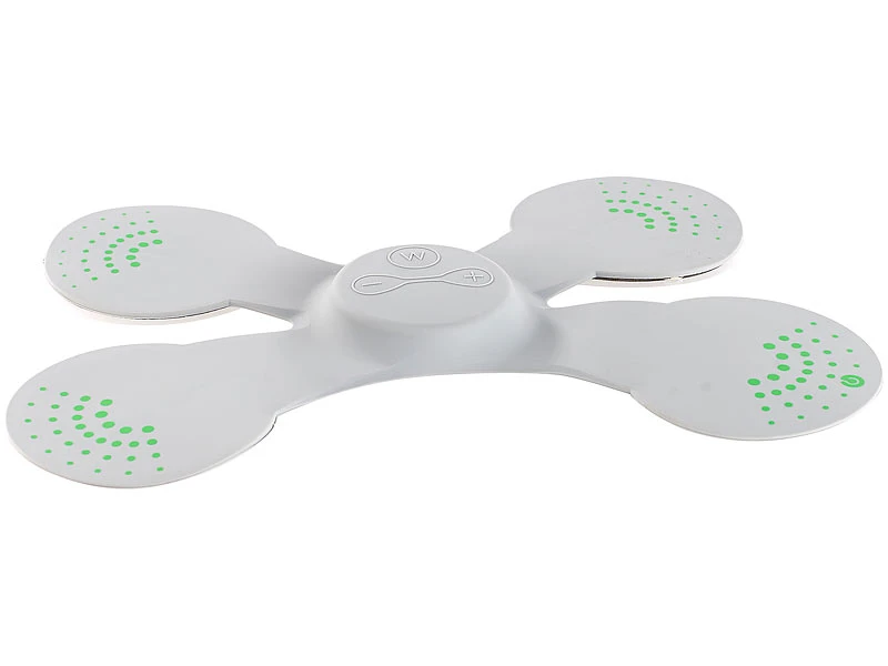 Speeron Rückentrainer Elektrisch:EMS-Muskeltrainer/-Stimulator Für Rücken & Schulter, Silikon, 4 Pads 2 Speeron Rückentrainer Elektrisch:EMS-Muskeltrainer/-Stimulator Für Rücken & Schulter, Silikon, 4 Pads – Bild 2