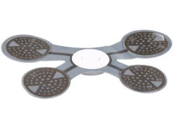 Speeron EMS Muscle-Stimulator:EMS-Muskeltrainer-Pack 2x 2er-Pad Und 1x 4er-Pad, 6 Programme -Newgen medicals Shop nx8579 1